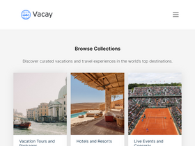 Vacay - AI-driven travel planning with personalized itineraries and global insights.