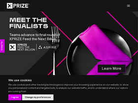 'xprize.org' screenshot