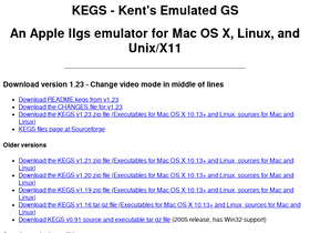 kegs.sourceforge.net