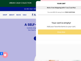 'facetory.com' screenshot