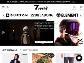 '7veinte.cl' screenshot