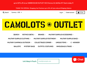 'camolots.com' screenshot