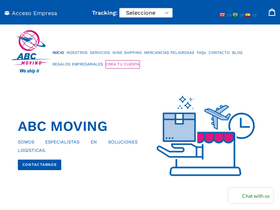 abc-moving.com homepage screenshot