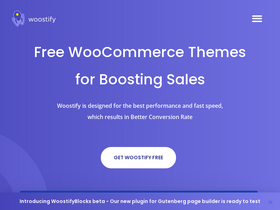 'woostify.com' screenshot