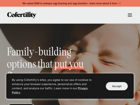 'cofertility.com' screenshot