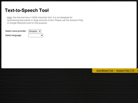 'ttstool.com' screenshot