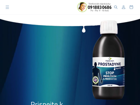 prostadyne.sk homepage screenshot