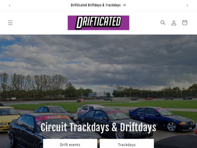 drifticated.com homepage screenshot