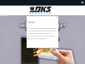 'doorking.com' screenshot