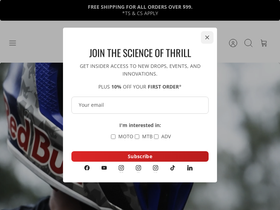 'leatt.com' screenshot