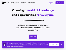 'buku.io' screenshot