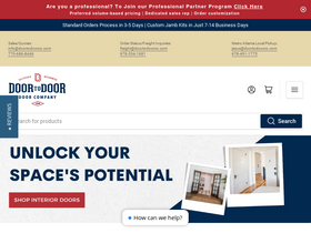 'doortodoorco.com' screenshot