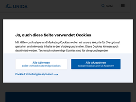 'uniqagroup.com' screenshot