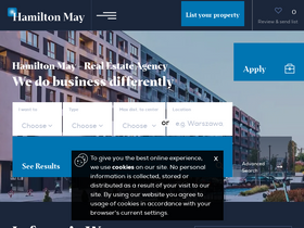 'hamiltonmay.com' screenshot