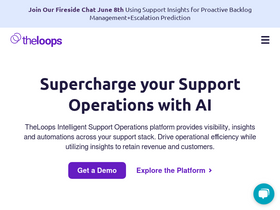 TheLoops - Revolutionize CX operations with AI-driven insights, proactive tools, and seamless integrations.