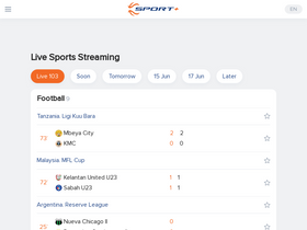 'sng.sportplus.live' screenshot