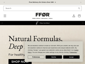 fforhair.com homepage screenshot