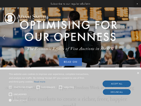 'adamsmith.org' screenshot