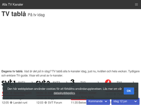 'allatvkanaler.se' screenshot