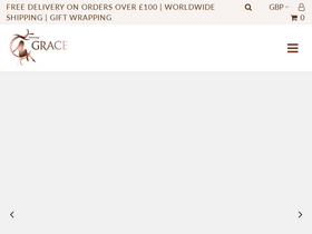 Amazing Grace homepage screenshot