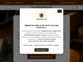 PureDeriGuard website screenshot