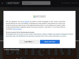'sanctuary.fr' screenshot