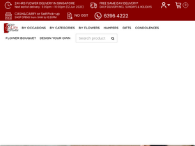 '24hrscityflorist.com' screenshot
