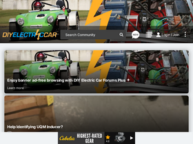 'diyelectriccar.com' screenshot
