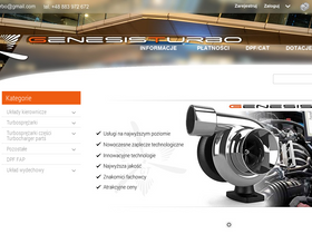 'genesisturbo.pl' screenshot