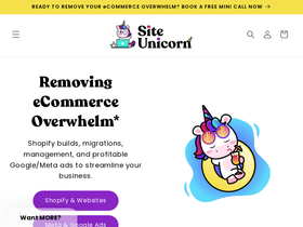 webunicorn.au homepage screenshot