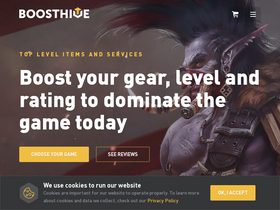 'boosthive.eu' screenshot