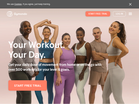 'gymondo.com' screenshot