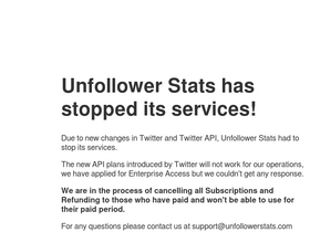 'unfollowerstats.com' screenshot