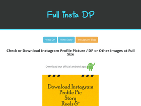 'fullinstadp.com' screenshot