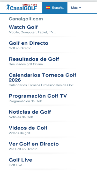 canalgolf.com