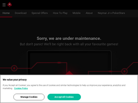 'pokerstars.it' screenshot