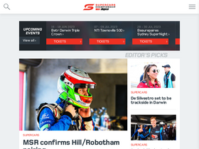 'supercars.com' screenshot