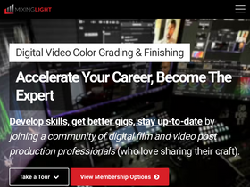 'mixinglight.com' screenshot