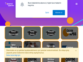 'ogrenciislerim.com' screenshot