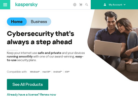 'kaspersky.co.in' screenshot