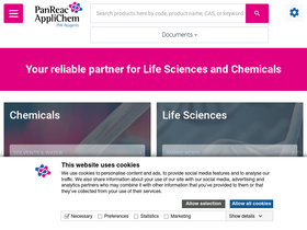 'itwreagents.com' screenshot