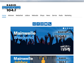 'mainwelle.de' screenshot
