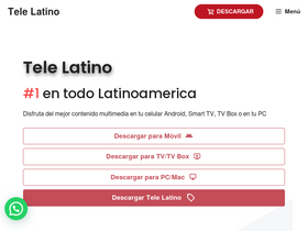 'telelatino.app' screenshot