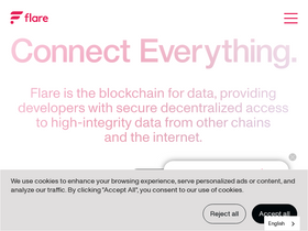 'flare.network' screenshot