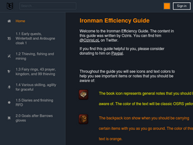 'ironman.guide' screenshot