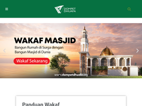 'tabungwakaf.com' screenshot