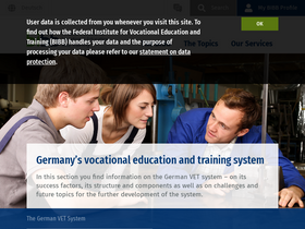 'bibb.de' screenshot