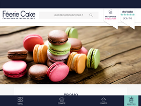 'feeriecake.fr' screenshot