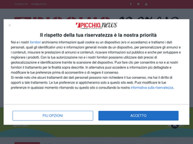 'picchionews.it' screenshot