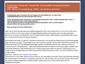 'crossdresser-forum.de' screenshot